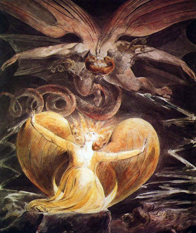 Great Red Dragon and the Woman Clothed with the Sun